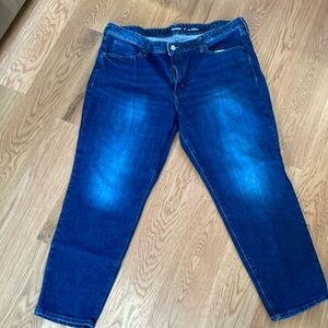 Women’s Old Navy Blue Jeans 40 x 26 size 18 Standard Fit Mid Rise 2024